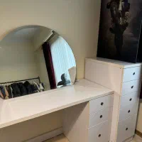 میز و ایینه و دراور|جاکفشی، کمد، دراور|رشت, دیلمان|دیوار