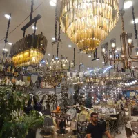 لوستر اینه ای جدید عمده و تک|لوستر و چراغ آویز|مشهد, توس (بلوار توس)|دیوار