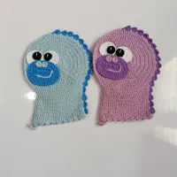 عروسک لیف عروسکی ساده اسکاج دستگیره دست بافت|لوازم حمام|گنبد کاووس, |دیوار