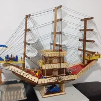 کشتی دست ساز زندان و تسبیح