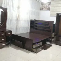 سرویس تخت خواب دونفره درحدنو کامل|تخت و سرویس خواب|شیراز, سلطان آباد|دیوار