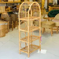 استند حصیری چهار طبقه