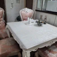 میزناهار خوری ۶نفره به علاوه کاور|میز و صندلی غذاخوری|ری, شهرری|دیوار