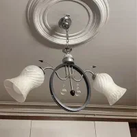 لوستر اشپزخانه دو لامپه