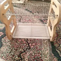 جا ظرفی و ابچکان چوبی|آب‌چکان و نظم‌دهنده ظروف|مشهد, سرافرازان|دیوار