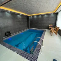 ویلا استخردار آبگرم ساحلی دو خوابه در نور