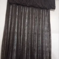 پرده توری رنگ قهوه ای