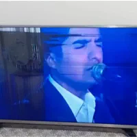 تلویزیون ال سی دی پنل ضربه خورده 43|تلویزیون و پروژکتور|برازجان, |دیوار