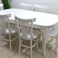 میز ناهارخوری ۶ نفره لهستانی درحدنو..