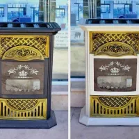 انواع شومینه و بخاری خانه و مغازه|بخاری، هیتر، شومینه|اهر, |دیوار