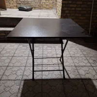 میز تاشو چوبی