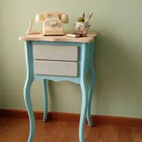 میزتلفن بازسازی شده پینترستی