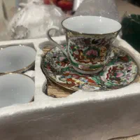 کریستال چک گل مصنوعی خارجی چینی مرغی|ظروف سرو و پذیرایی|تهران, صادقیه|دیوار