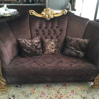 مبلمان ۷ نفره تمیز|مبلمان خانگی و میز عسلی|شاهین‌شهر, فدک|دیوار