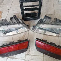 چراغ جلو و عقب پرشیا، قاب ضبط دریچه هواکش داشبورد