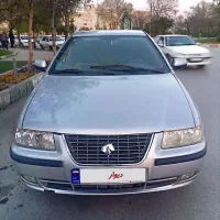 سمند ال ایکس نقره ای مدل87 موتور سالم و بدون  ضربه