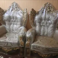 مبلمان سلطنتی ۷ نفره|مبلمان خانگی و میز عسلی|آبادان, |دیوار