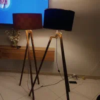 دو عدد آباژور ایستاده|چراغ خواب و آباژور|مشهد, کوثر|دیوار