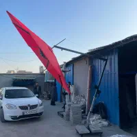 چتر میز اتشدان ۳ گرد سایبان ۴|کوهنوردی و کمپینگ|تهران, تهرانسر شرقی|دیوار