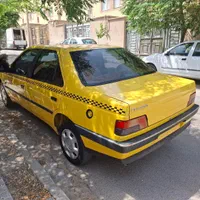 تاکسی پژو۴۰۵ توشهری دوگانه کارخانه|خودرو سواری و وانت|تایباد, |دیوار