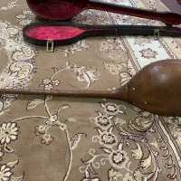 دوتار ۴۰ساله یادگاری از ترکمنستان|سازهای سنتی|گنبد کاووس, |دیوار