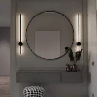 لوستر دیوارکوب مدرن خطی سه حالته