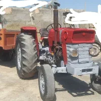 تراکتور۱۶۵ مدل۵۸ سالم با تریلی با کارت و پلاک بیمه