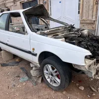 پارس مدل۹۰ تصادفی شاسی سالم