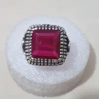 انگشتر یاقوت سرخ با رکاب دست ساز|جواهرات|تهران, شهرک طالقانی|دیوار