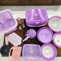 ست ۱۷ تکه پلاستیکی جهیزیه