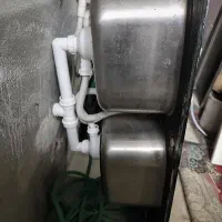 سینگ شیشهای همراه لوازم اتصال|مصالح و تجهیزات ساختمان|تربتحیدریه, شهرک ولیعصر|دیوار