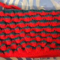 کیف بافت توت فرنگی دستبافت نو|کیف، کفش، کمربند|اصفهان, ملکشهر|دیوار