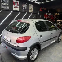 206 تیپ دو نقره ای فاقد رنگ