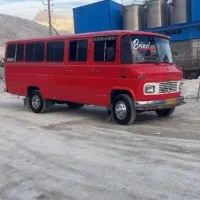 دربستی مینی بوس قرمز