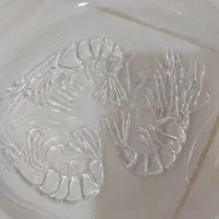 شش عدد بشقاب غذا خوری میگو