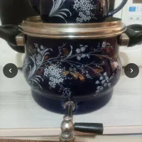 دبه روغن و کتری وقوری لعابی الیت