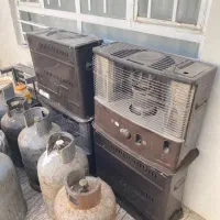 بخاری نفتی و کپسول گاز