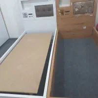 دوتاتخت یک نفره.نو وسالم