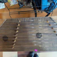 سنتور سه‌مُهر ویژه استاد موسوی،نو،سل‌کوک،چوب گردو