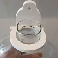 گلدان شیشه ای دیوارکوب|صنایع دستی و سایر لوازم تزئینی|مشهد, فتح المبین|دیوار