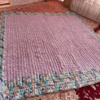 لحاف کرسی گرم تازه دوخته شده