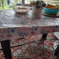 پشتی دیواری با یک عدد میز