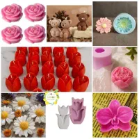 قالب سیلیکونی شمع و سنگ مصنوعی