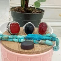 انگشتر و تسبیح|جواهرات|کارون, |دیوار