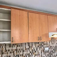 کابینت فلزی با درب ام دی اف و طرح چوب|مصالح و تجهیزات ساختمان|پردیس, فاز ۲|دیوار