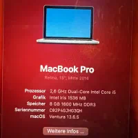 مک بوک پرو ۲۰۱۴|رایانه همراه|تبریز, |دیوار