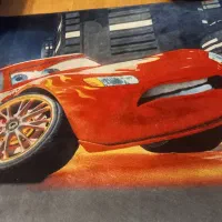 فروش فرش کودک مدل مک کویین