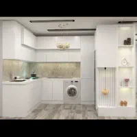 طراحی سه بعدی کابینت|جاکفشی، کمد، دراور|بندرعباس, |دیوار