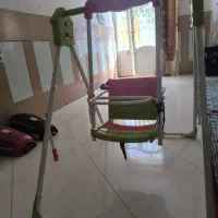 وسایل نوزاد تاب با گهواره ...|کالسکه و لوازم جانبی|قشم, |دیوار