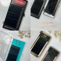 پالت مژه/پنس/فن/پک لیفت/چسپ مژه